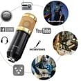 thumbnail image 6 of BM800 Condenser Studio Microphone Kits, Podcast Equipment Bundle, Studio Recording & Broadcasting Mic with Adjustable Stand, USB Sound Adapter, 6 of 10