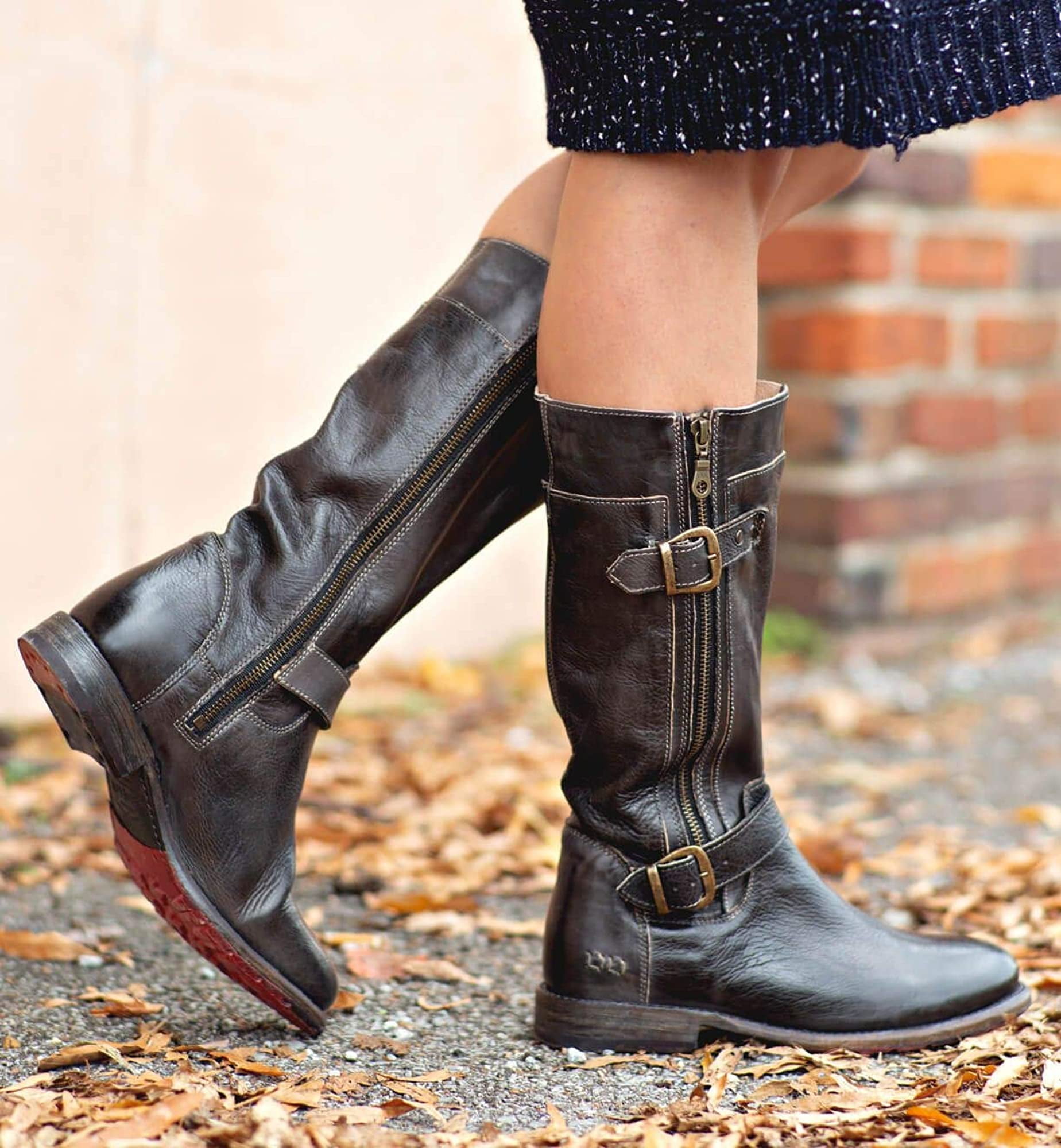 bed stu wide calf boots