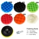 thumbnail image 2 of Esponja de pulido de 125 mm/5 pulgadas, esponja para pulir automóviles y kits de encerado y pulido de lana, almohadillas de pulido con adaptador de taladro M10, 2 of 5