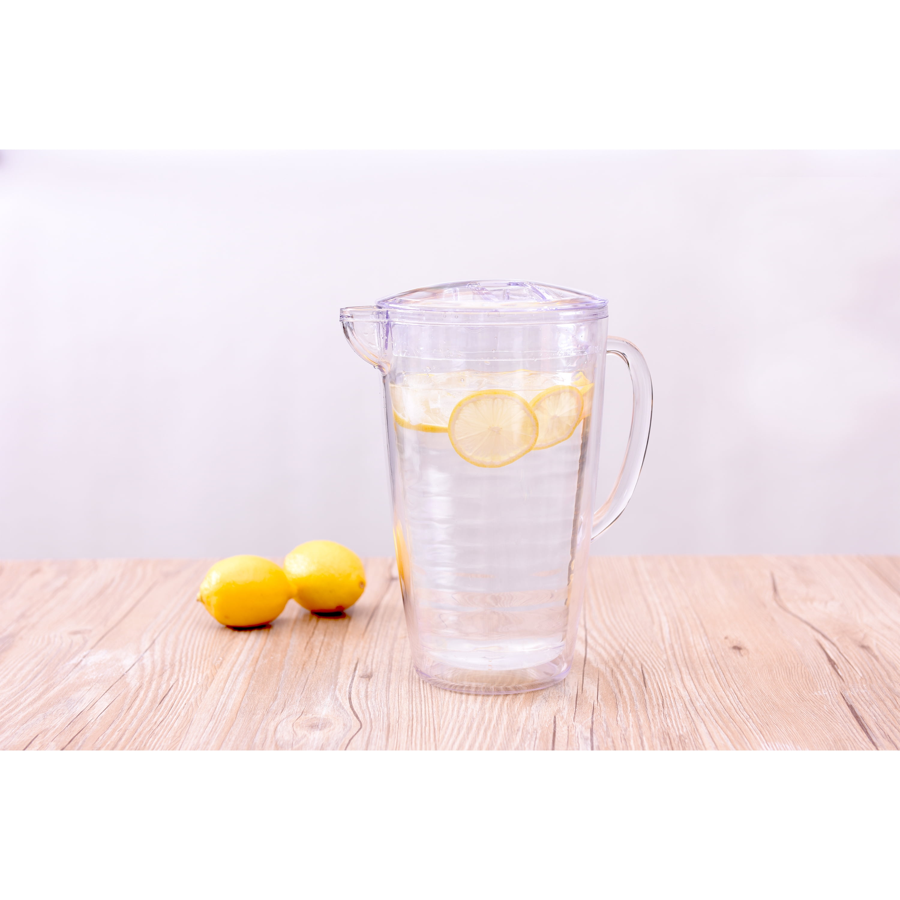 Mainstays 2.5 Quart Double Wall Clear Pitcher