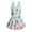 Colorful Seashell Mermaid Scales, variant on COEQINE Girls One Piece Swimsuit with Skirt Sleeveless Cute Skirted Bathing Suit Hawaiian Swimwear for Kids 3-4 Years, Summer Swim Dress for Water Play, Easter Bunny Egg Tulip Pink
