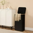 thumbnail image 6 of HBlife Large Collapsible Laundry Hamper with Lid and Removable Bag, Black, 6 of 7