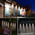 thumbnail image 5 of Lámpara solar para exteriores, patio, hogar, jardín, valla, luz de inducción, lámpara de pared LED, 5 of 5