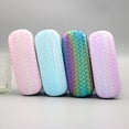 thumbnail image 2 of Fashion Color Gradient Woven Glasses Case Optical Leather Storage Mirror In Metal Iron Box Eyewear Protector Glasses Holder, 2 of 4