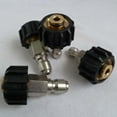thumbnail image 3 of Black Sliver Quick Connector High Quality Quick Connector 1/4 3/8 Inch 1/4 Qd Male To M22 14mm Female, 3 of 9