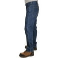 Ridgecut Men's Straight Fit MidRise Denim Flex Work Jeans, Mare, Size 30x30