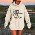 thumbnail image 6 of WCJM Women's Hooded Sweatshirt Women Long Sleeve Casual Hoodie Hooded Sweatshirt Pullover Top with Pocket, 6 of 6
