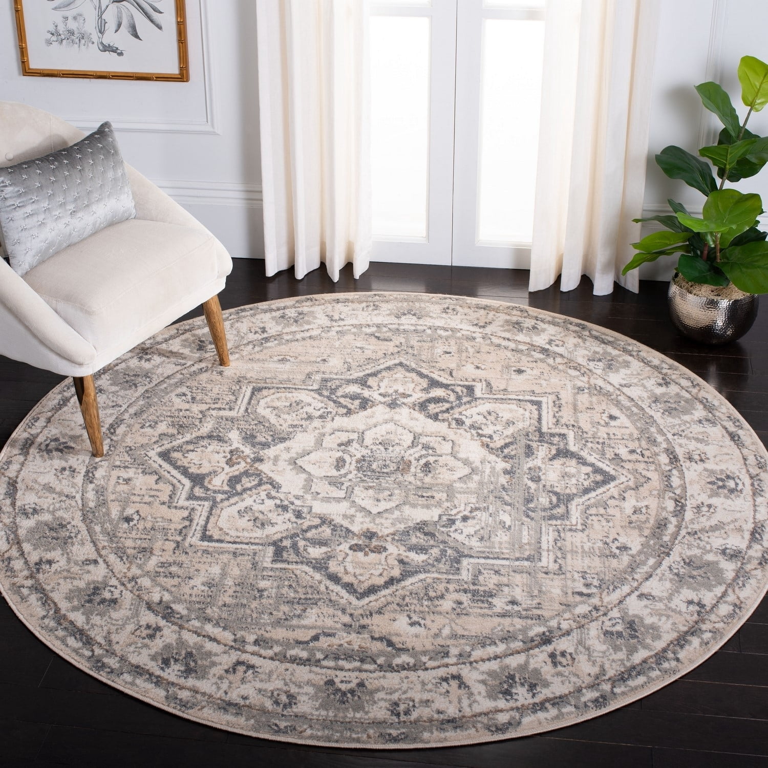 Safavieh Pyramind Jefferson Floral Bordered Area Rug or Runner