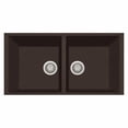 thumbnail image 2 of 34'' L x 18'' W Double Basin Undermount Kitchen Sink, 2 of 3