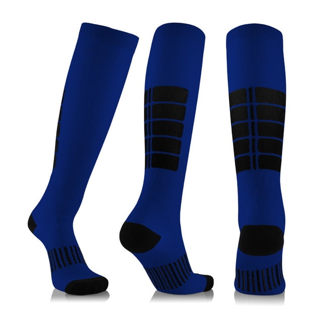 LNGOOR Bas de Compression Médicaux Varices Nylon Bas Médicaux d'Infirmière Adaptés au Sport Bas de Compression Noirs pour Anti-Fatigue