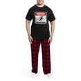thumbnail image 5 of CafePress - Beans Men's Dark Pajamas - Men's Dark Loose Fit Cotton Pajama Set, 5 of 7