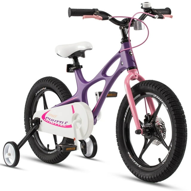 RoyalBaby Vélo pour Enfants Space Shuttle 16 Pouces en Alliage de Magnésium avec 2 Freins à Disque