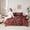 Red, variant on Feelyou Red Rustic Leaves Bedding Comforter Set 7pcs, Branches Botabical Queen Bedding Sets, Teens Adult Women Men Reversible Queen Sheet Sets, Microfiber Bedroom Decor