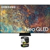 Samsung QN75QN90AA 75 Inch Neo QLED 4K Smart TV (2021) Bundle with Premium Extended Warranty