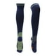 thumbnail image 1 of Calcetines de ciclismo Unique Bargains antideslizantes para exteriores, color azul marino y verde claro, tamaño M, neutros y universales, 1 par, combinación de colores, lunares, 1 of 6