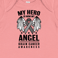 thumbnail image 4 of Inktastic My Hero is Now My Angel Brain Cancer Awareness Boys or Girls Baby Bodysuit, 4 of 5