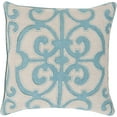 thumbnail image 1 of Transitional AL002-2020P Square 20" x 20" Pillow Cover + Poly Insert, 1 of 5