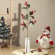 thumbnail image 1 of Nvzi 6 piezas de esquejes de frutas artificiales de simulación de manojo de Navidad, esquejes de frutas de simulación de acebo y nieve, esquejes de Navidad para fiesta en casa, granate rojo, 1 of 2