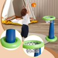 thumbnail image 1 of Ethern Inflatable Pool Basketball Hoop Toss Game for Activities Gatherings Backyard, 1 of 9