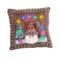 thumbnail image 1 of Funda de almohada navideña ligera para sofá cama y festival. Papá Noel, 1 of 9