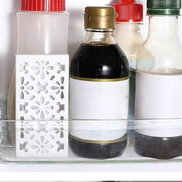 Refrigerator Deodorizing Box Powerful Deodorizing Magnetic Deodorant Deodorizing Artifact Small Charcoal Bag Deodorizing Box Recycling