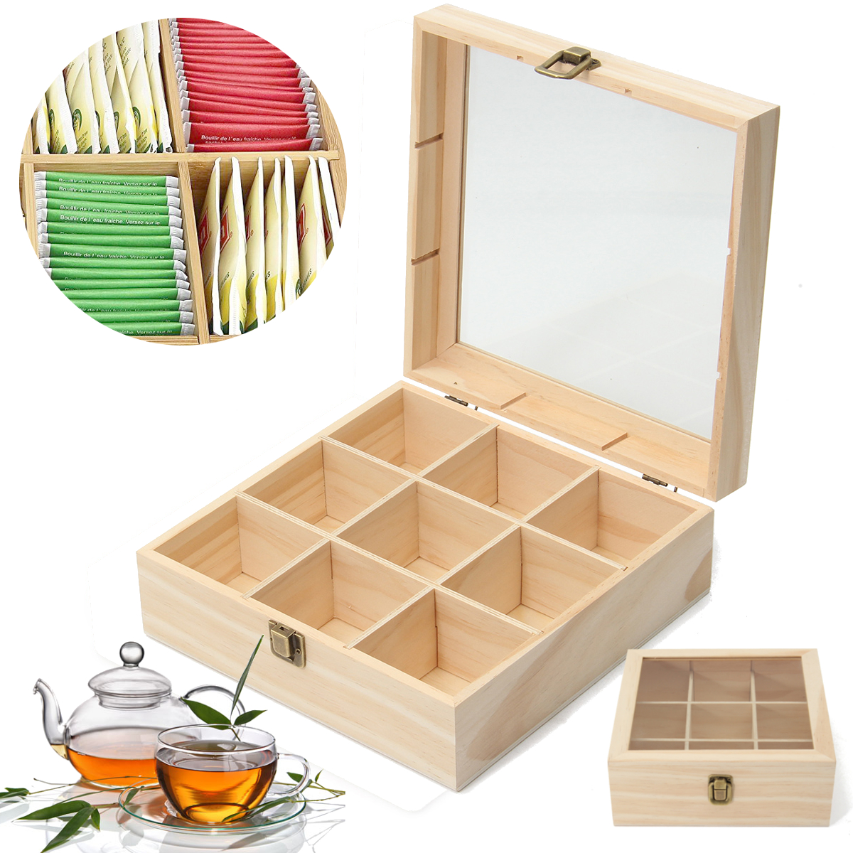 large tea box large tea box