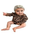 thumbnail image 3 of Bébé Garçon Garçon Garçon Léopard Pull-Over Tops Blouse Vêtements, 3 of 5