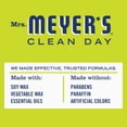 thumbnail image 6 of Mrs. Meyer's Clean Day Scented Soy Candle, Large, Lemon Verbena Scent, 7.2  fl oz Candle, 6 of 7