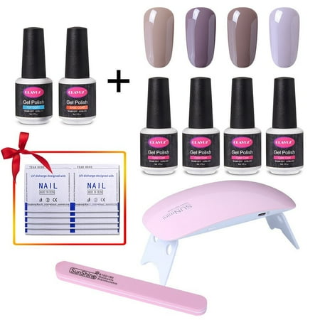 Clavuz Soak Off Gel Nail Polish Set Top And Base Coat Nail Polish Clavuz Soak Off Gel Nail Polish Set Top And Base Coat Nail Polish