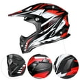 thumbnail image 4 of AHR H-VEN25 Full Face Helmet DOT Adult Outdoor Motocross Off-Road Dirt Bike XL, 4 of 12