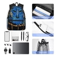 thumbnail image 4 of Disketp Wolf Head And Dreamcatcher Mochila Ligera Clásica con Múltiples Bolsillos, Mochila Casual para Hombre y Mujer, Ideal para Escuela, Trabajo y Viajes, 4 of 6