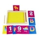 thumbnail image 1 of Bandeja de arena Montessori para niños pequeños, educación infantil temprana y juego sensorial, juguete para escribir el alfabeto y los números para actividades de aprendizaje preescolar, 1 of 7