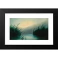 thumbnail image 2 of Karl Wilhelm Diefenbach 14x9 Black Modern Framed Museum Art Print Titled - Seagull in Reeds, 2 of 5