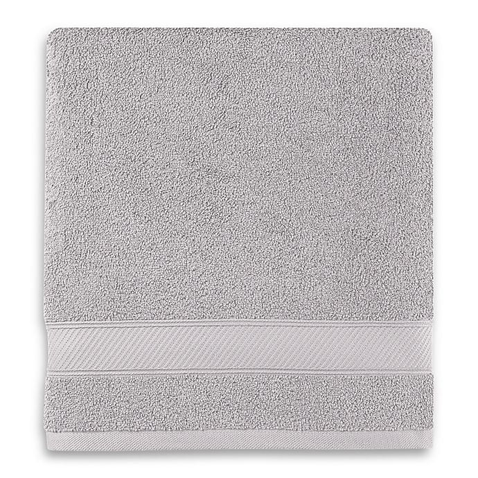 Wamsutta Hygro Duet Bath Towel in Chrome Walmart