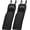 Black x2, variant on Buckless Belt, Metal Hook Elastic No Buckle Belt Bro, Adjustable Work Side Belt for Men Women