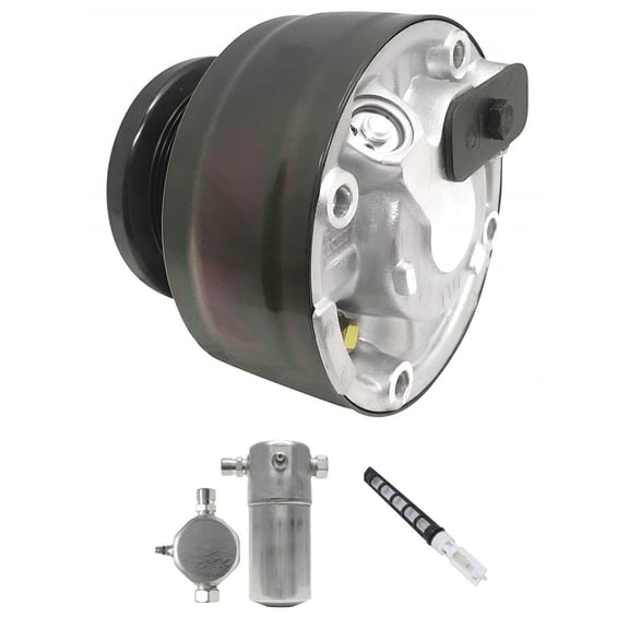 Remanufactured RYC Automotive Air Conditioning Compressor Kit KT BC61-01 (Fits Chevrolet and Fits GMC C1500, C2500 Suburban 5.7L 1992; Fits Chevrolet and Fits GMC K1500, K2500 Suburban 5.7L 1992)