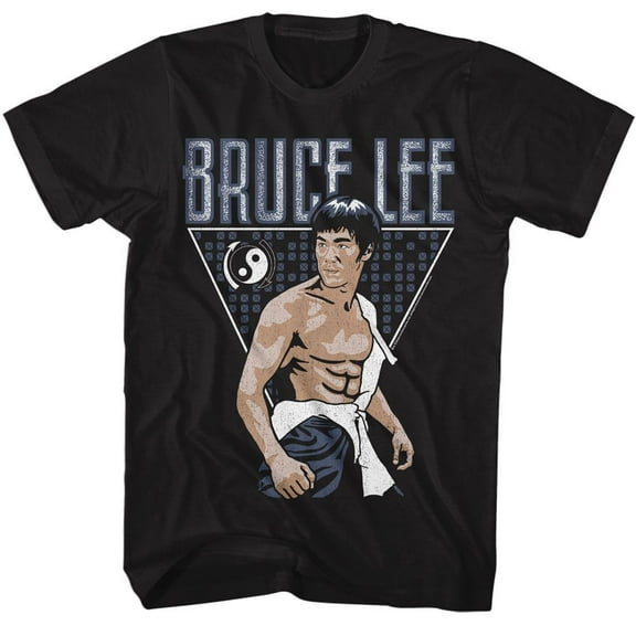 Bruce Lee Ripped Black Adult T-Shirt 3Xlt