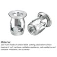 thumbnail image 4 of shiyou-M8 Jack Nuts, 10pcs Threaded Insert Nut Carbon Steel Rivet Nuts for Thin Metal, 21mm Length, 4 of 4