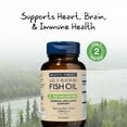 thumbnail image 3 of Wiley's Finest Wild Alaskan Fish Oil Easy Swallow Minis - Omega-3 Fish Oil Supplement for Adults and Kids - Double-Strength 630mg EPA and DHA Natural Supplement - 60 Mini Softgels (30 Servings), 3 of 8