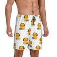 thumbnail image 5 of KLL Cute Duck With Headphone for Men's 1-Pack Shorts,Sleep Pajama Shorts for Men Soft Pj Shorts Men's Pajama Bottoms Sleepwear -Medium, 5 of 7