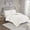 Off-White, variant on Madison Park 3 Piece Tufted Cotton Chenille Floral Comforter Set