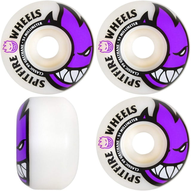 Rueda de skateboard Spitfire Bighead 54 mm blanca