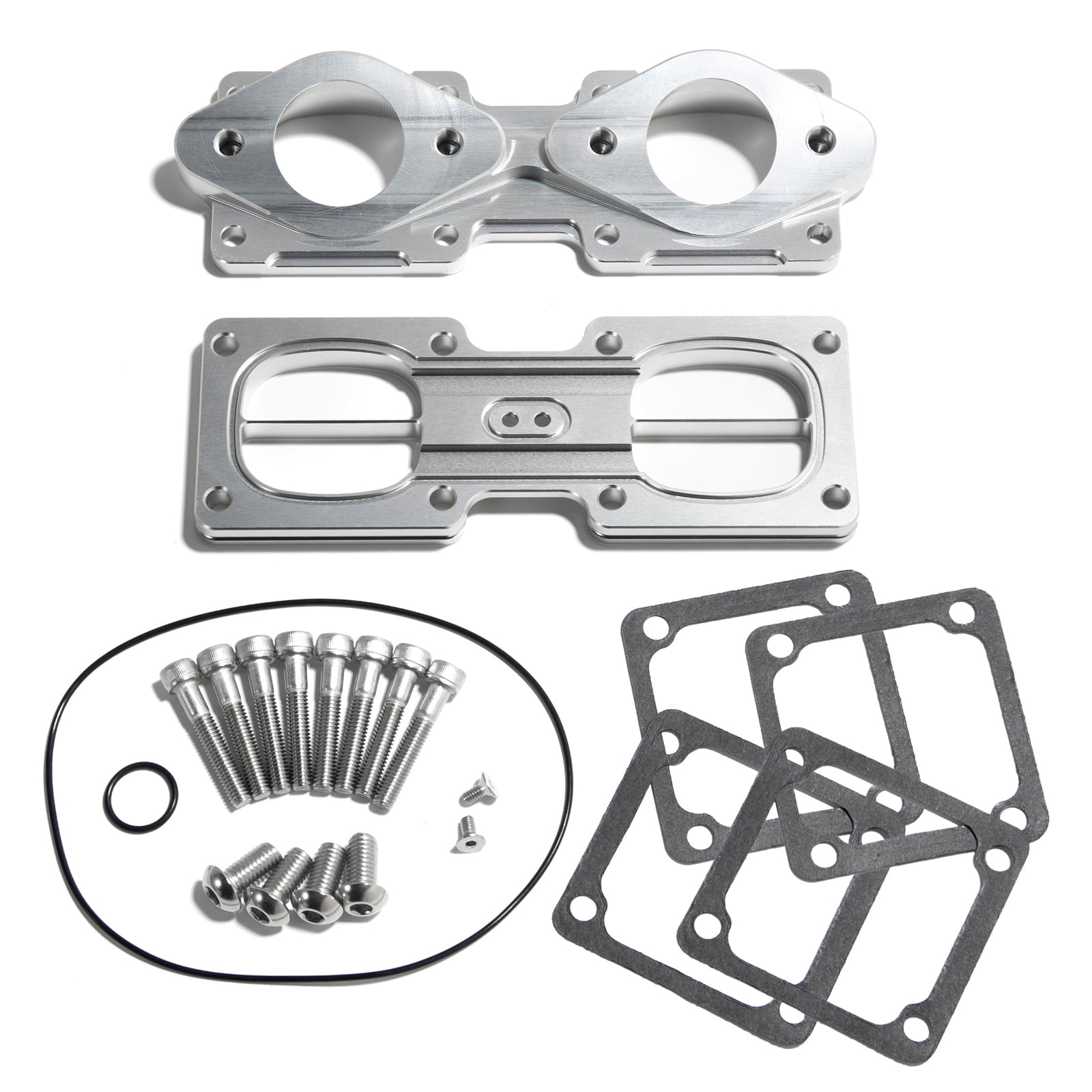 Billet Intake Manifolds Kit 33mm 34mm 35mm Carbs Carburetors for Yamaha