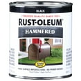 thumbnail image 2 of 2 Pack, Black, Rust-Oleum Stops Rust Hammered Paint- Quart, 2 of 9