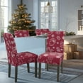 thumbnail image 6 of Christmas Chair Covers for Dining Chairs Merry Christmas Chair Back Cover Set of 4 Home Decor for Dining Room Kitchen Holiday Party, 6 of 6