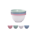 thumbnail image 2 of 40OZ Wheat Straw Bowls Sets of 4, Unbreakable & Thick Ramen Bowl, Microwave & Dishwasher Safe Large Soup Bowls, Reusable Plastic Cereal Bowls for Party, Camping, Patio Dinning, RVs- Multi, 2 of 7