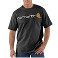 thumbnail image 1 of Camiseta Carhartt para hombre, holgada, de peso pesado, negra, 1 of 1