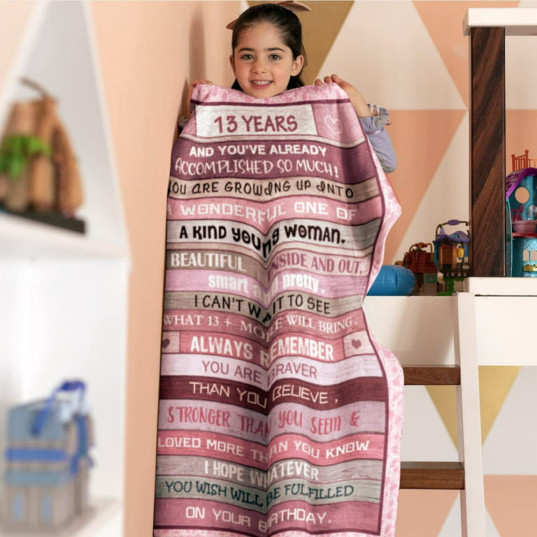  Mubpean 13 Year Old Girl Gift Ideas Blanket 60X50