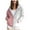 Pink, variant on Towmus Sweatshirt Jacket for Women Full Zipper Plus Size Hooded Sweatshirts Ladies Tie Dye Printed Fleece Jackets Coat