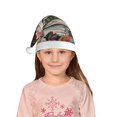 thumbnail image 5 of Daiia Vintage Art Butterfly Flower Print Christmas Knitted Beanie Hat, Large Knit Hat Xmas Small Gifts For Boys Girls Child Infant, 5 of 6